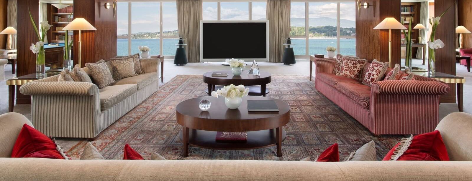 Photo inspiration: Picture Idea: Royal Penthouse Suite Suite Luxueuse À Genève
