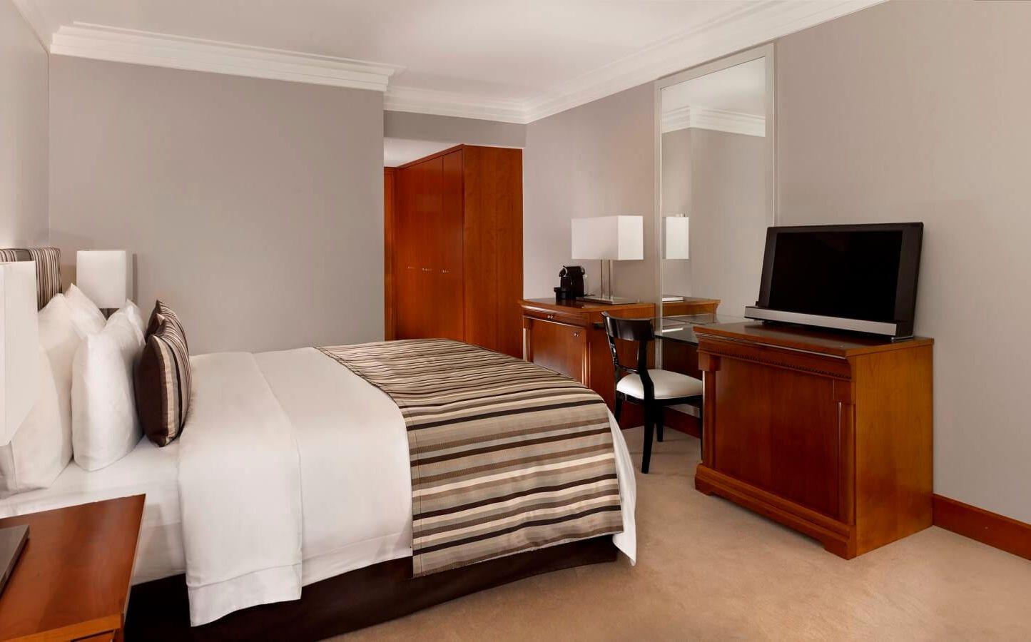 Chambre deluxe chambre de luxe hôtel président wilson, genève