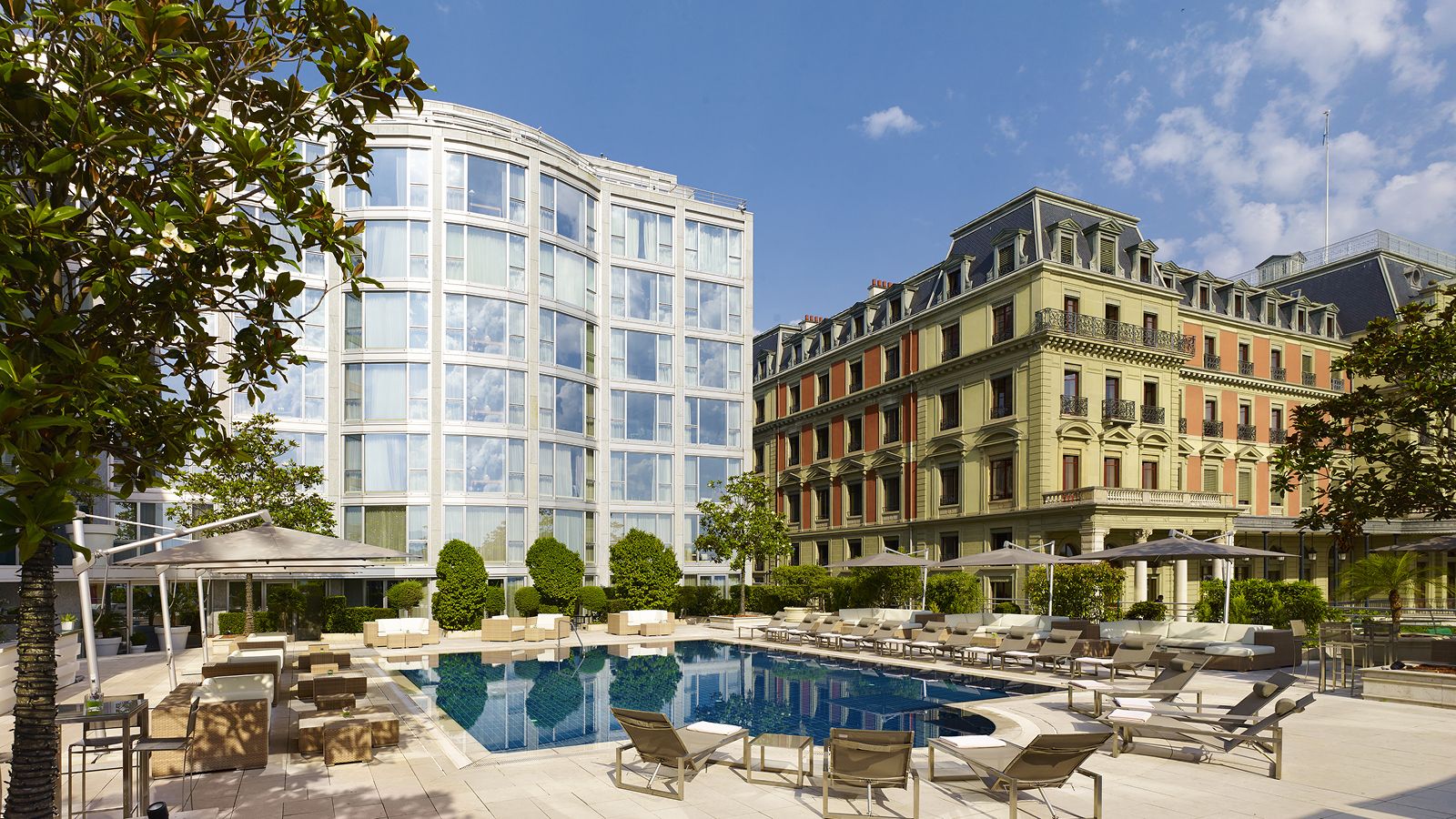 Piscine de jour - Hôtel Président Wilson, A Luxury Collection Hotel, Geneva